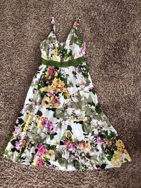 Claudia Richard Floral Sundress